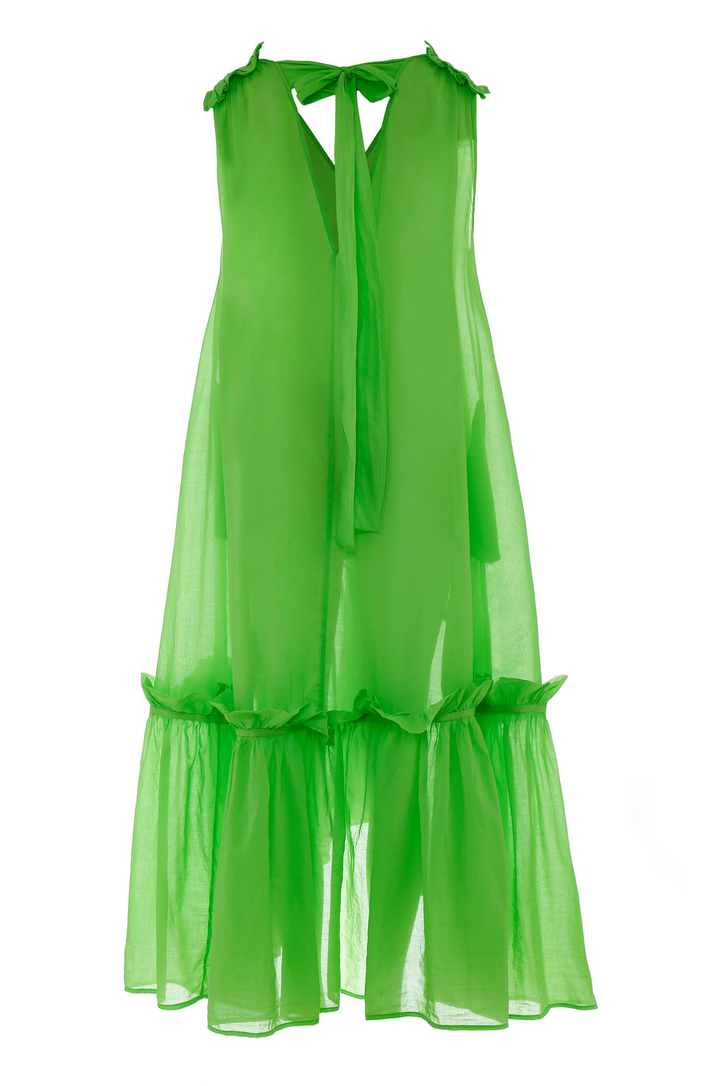 Ypapanti Long Dress in Green