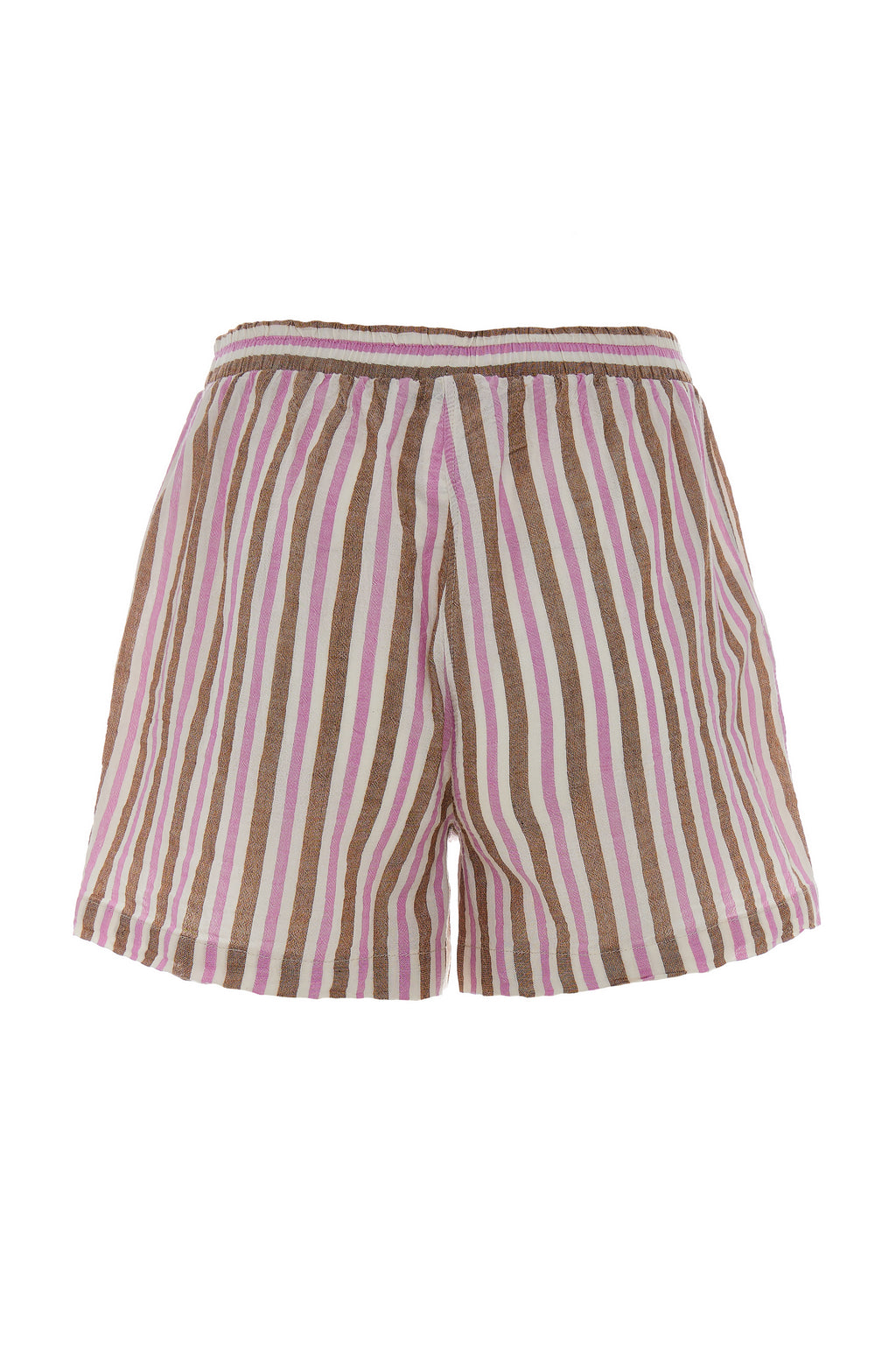 Zita Shorts in Lilac Stripe