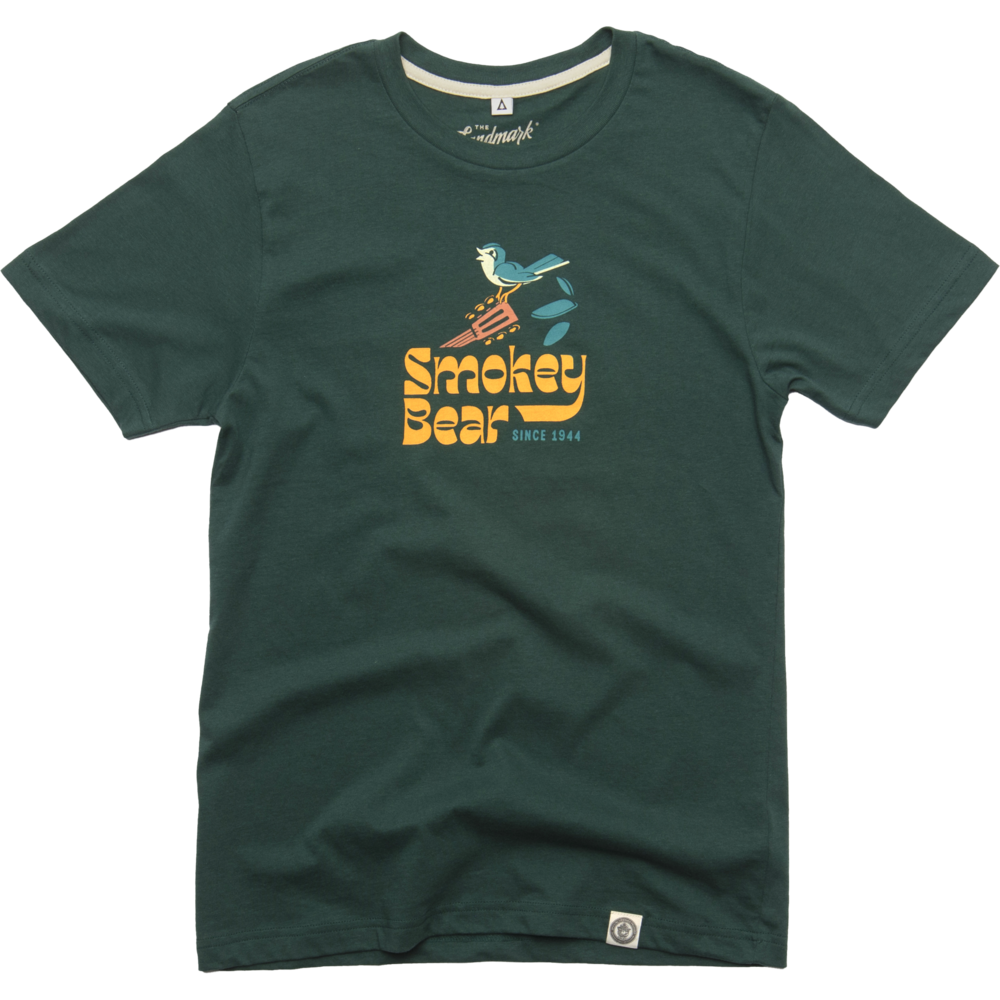 Smokey's Band Short Sleeve Tee in Spruce (Unisex)