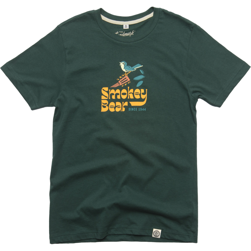 Smokey's Band Short Sleeve Tee in Spruce (Unisex)