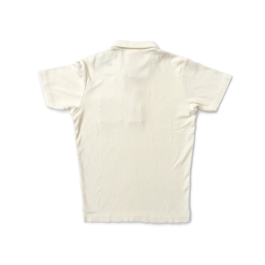 Terry Polo in Cream (Unisex)