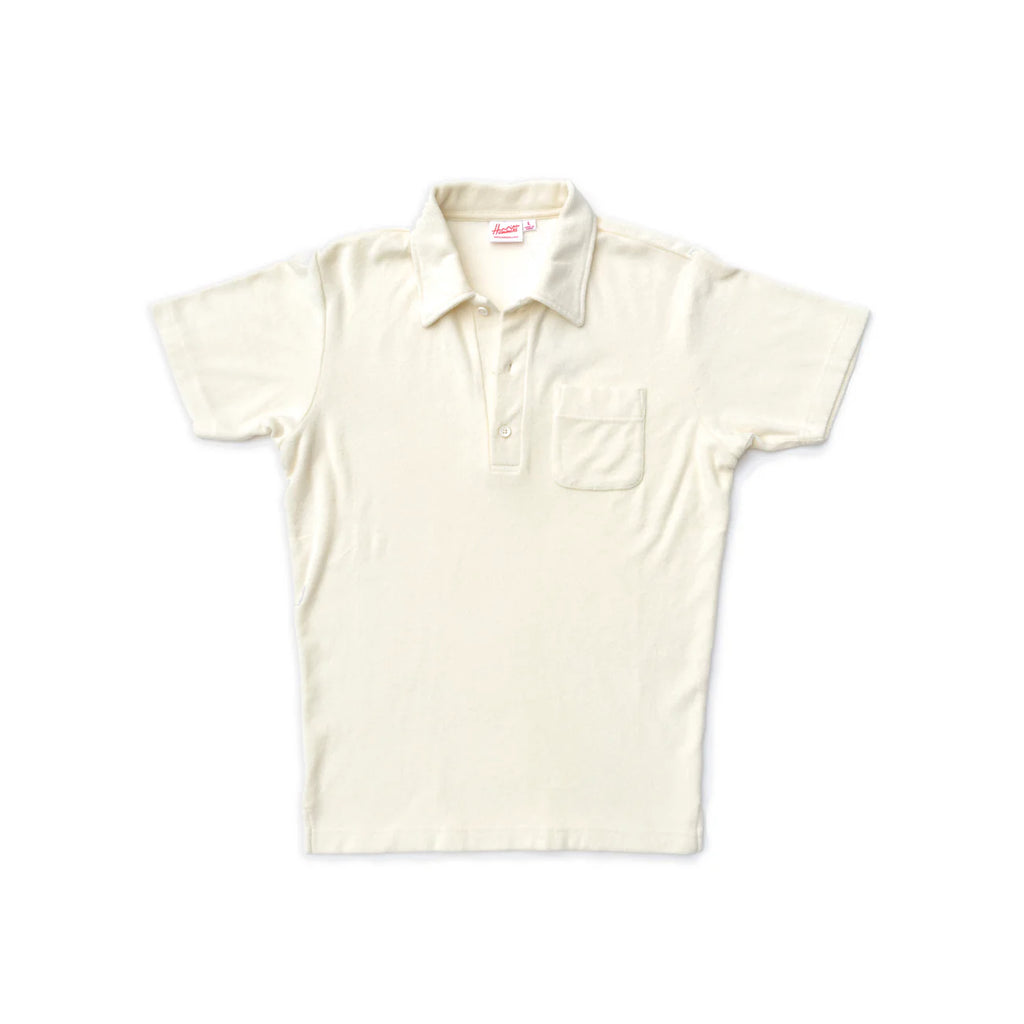 Terry Polo in Cream (Unisex)