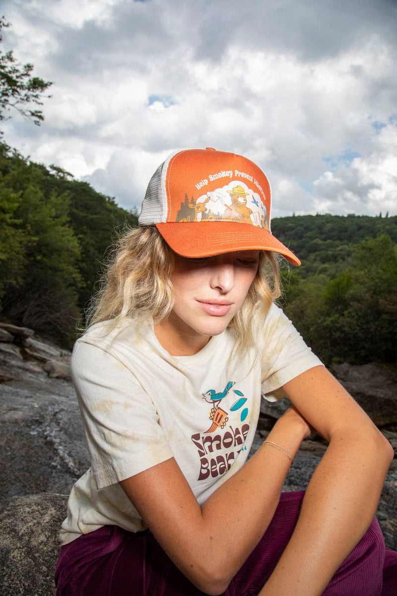 Help Smokey Trucker Hat in Terracotta