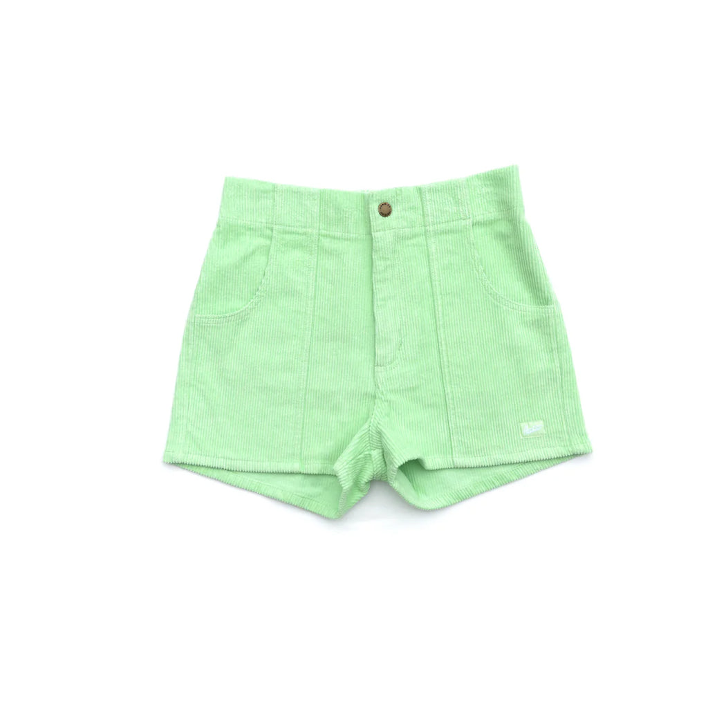 Corduroy Short in Honeydew