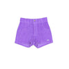 Corduroy Shorts in Purple