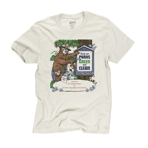 Keep Our Parks Green & Clean T-shirt in Dune (Unisex)