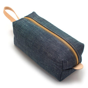 Japanese Denim Travel Kit