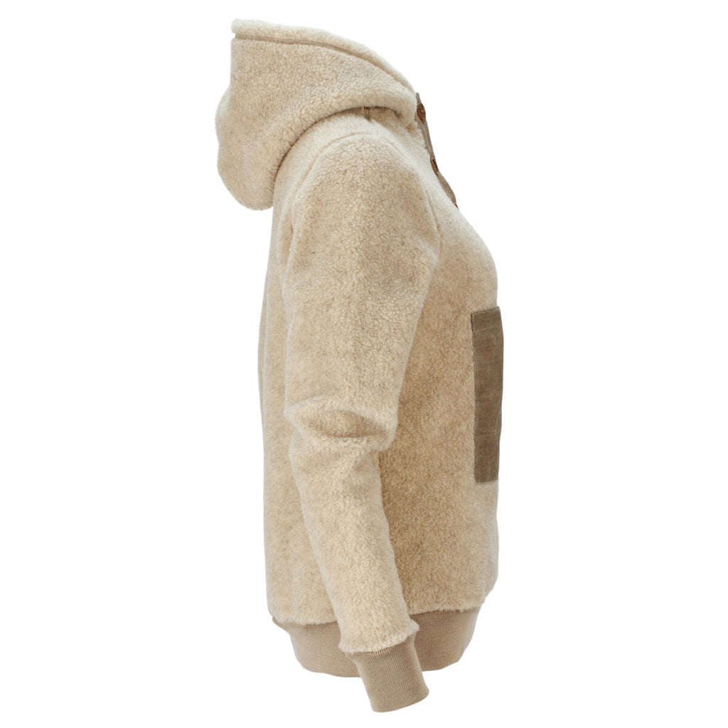 Women's Heroes Wool Fleece in Natural