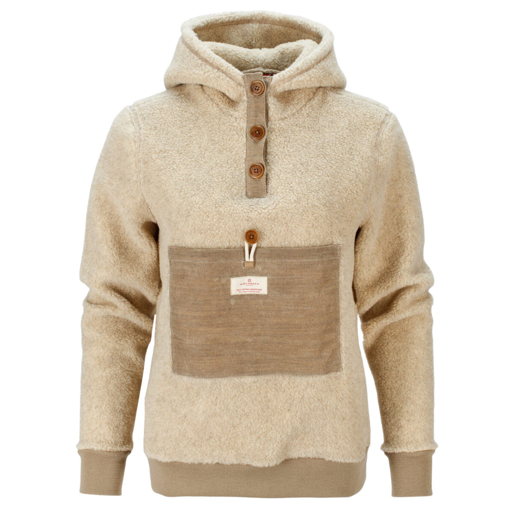 Women's Heroes Wool Fleece in Natural